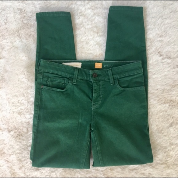Anthropologie Denim - Anthropologie emerald green jeans